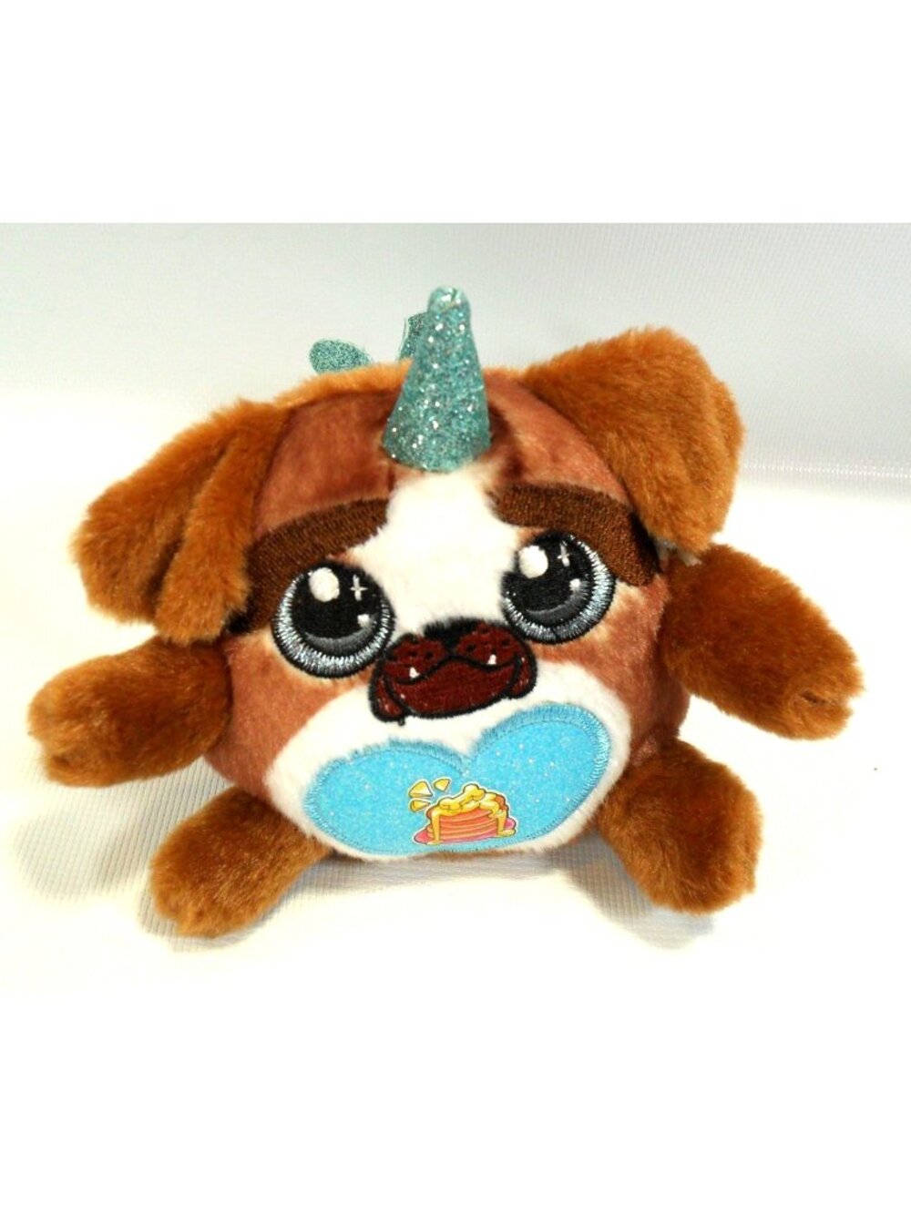 Rainbocorns Sparkle Heart Surprise Series 4 Puppycorn Dog by Zuru 3" Plush